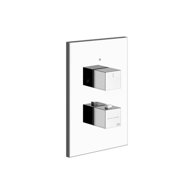Gessi Rettangolo Shower 20182+09269 Miscelatore Termostatico Doccia + Parte Da Incasso