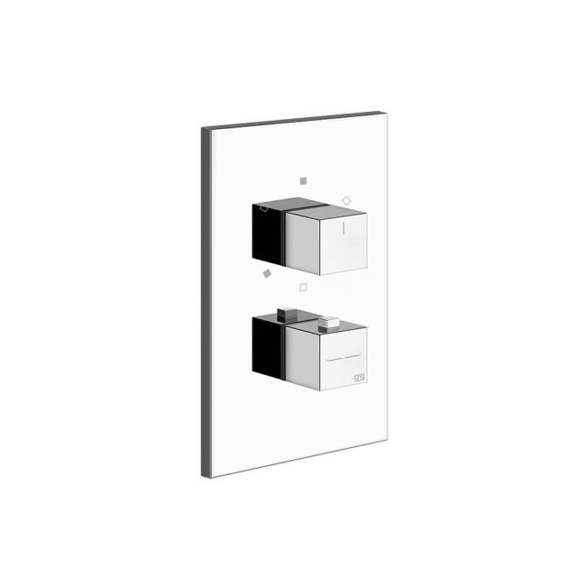 Gessi Rettangolo Shower 20190+09269 Miscelatore Termostatico Doccia + Parte Da Incasso
