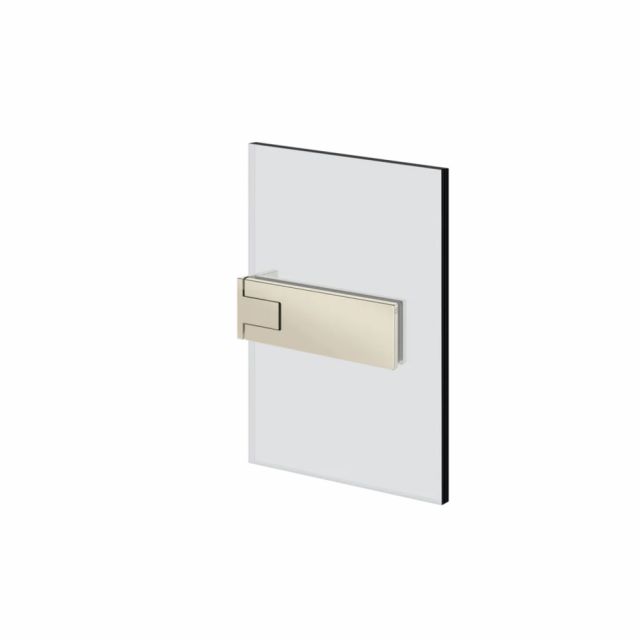 Gessi Shower G 67001 Cerniera a scatto muro-vetro-Nickel PVD