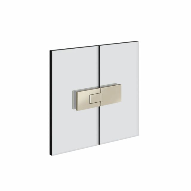 Gessi Shower G 67003 Cerniera a scatto vetro-vetro-Nickel PVD