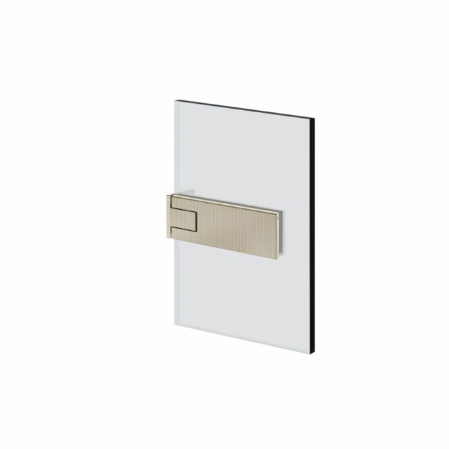 Gessi Shower G 67501 Cerniera a scatto muro-vetro-Nickel PVD