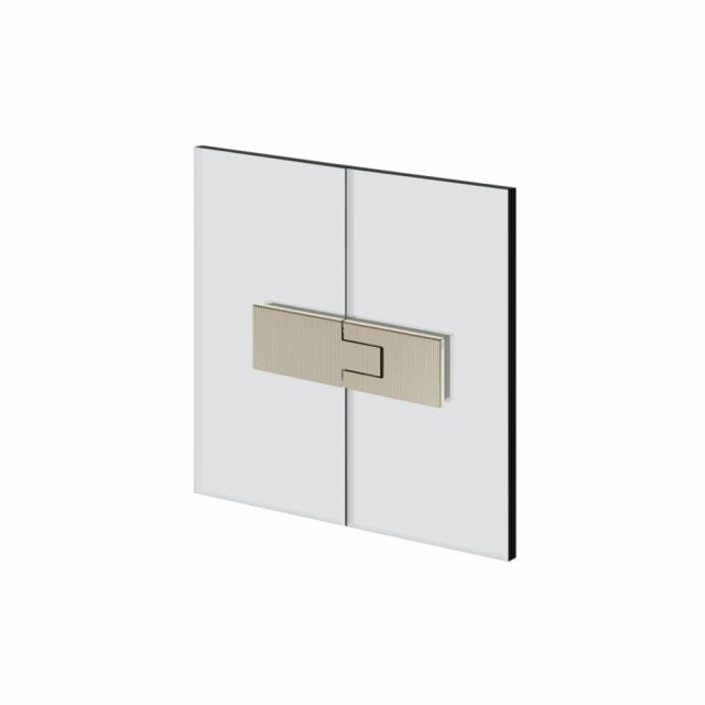 Gessi Shower G 67503 Cerniera a scatto vetro-vetro-Nickel PVD