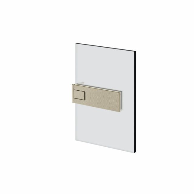 Gessi Shower G 67601 Cerniera a scatto muro-vetro-Nickel PVD