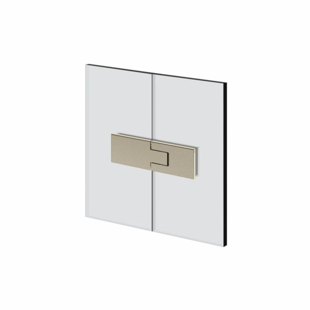 Gessi Shower G 67603 Cerniera a scatto vetro-vetro-Nickel PVD