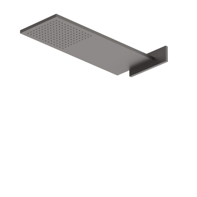 Fantini Venezia 8036B+8036A Pommeau de douche Matt Gun Metal PVD 