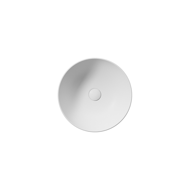 GSI Ceramica Pura 885111 Lavabo Da Appoggio-Bianco Opaco