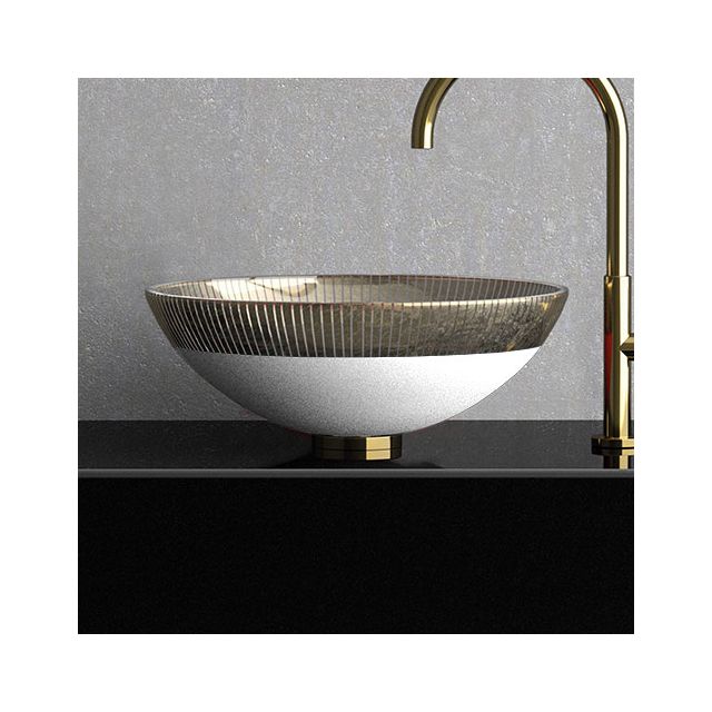 Glass Design Filigrana 43 FILIGRANA34WG Lavabo da appoggio