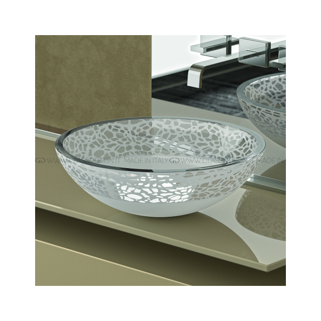 Glass Design Flare 44 FLARE44S01 Lavabo da appoggio