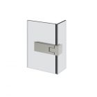 Gessi Shower G Unito 67085 Cerniera con alzata in apertura Destra vetro-vetro 90°