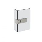 Gessi Shower G Unito 67087 Cerniera con alzata in apertura Sinistra vetro-vetro 90°