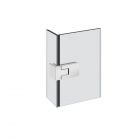 Gessi Shower G Unito 67091 Cerniera con alzata in apertura Sinistra vetro-vetro 90°