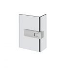 Gessi Shower G Rigato 67585 Cerniera con alzata in apertura Destra vetro-vetro 90°