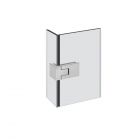 Gessi Shower G Rigato 67591 Cerniera con alzata in apertura Sinistra vetro-vetro 90°