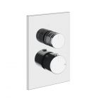 Gessi Habito Trame 70339+09269 Miscelatore termostatico a 3 vie + Parte ad incasso