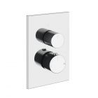 Gessi Habito Cesello 70439+09269 Miscelatore termostatico a 3 vie + Parte ad incasso