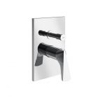Gessi Ventaglio 72079+44673 Miscelatore doccia a 2 vie + Parte ad incasso