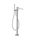 Gessi Inverso Diamantato 73628+46189 Miscelatore esterno vasca + Parte ad Incasso