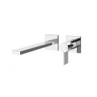 Gessi Inverso Diamantato 73688+63397 Miscelatore lavabo a parete + Parte ad Incasso