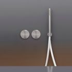 Cea Design Giotto GIO25+PTR04 Gruppo due miscelatori progressivi vasca/doccia + Parte ad incasso