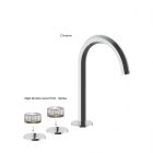 Fantini Venezia N405SW+N646 Gruppo Lavabo 3 Fori