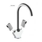 Fantini Venezia N456SF+N348 Gruppo Lavabo 3 Fori