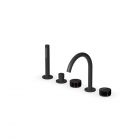 Zucchetti Isy22 ZIS5533.N6 Batteria bordo vasca 5 fori 