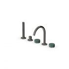 Zucchetti Isy22 ZIS6533.C50 Batteria bordo vasca 5 fori