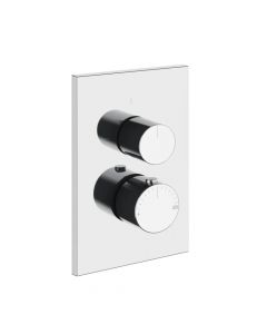 Gessi Habito Unito 70039+09269 Miscelatore termostatico a 3 vie + Parte ad incasso