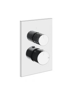 Gessi Habito Intreccio 70131+09269 Miscelatore doccia termostatico + Parte ad incasso