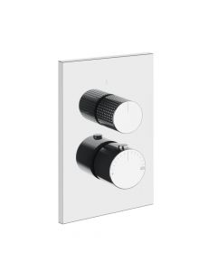Gessi Habito Cesello 70439+09269 Miscelatore termostatico a 3 vie + Parte ad incasso
