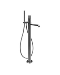 Gessi Habito Rigato 70528+46189 Miscelatore vasca da terra + Parte ad incasso