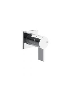 Gessi Inverso Rigato 73519+54055 Miscelatore doccia a parete + Parte ad Incasso