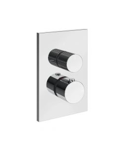 Gessi Habito Rigato 73533+09269 Miscelatore termostatico a 1 via + Parte ad incasso