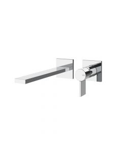 Gessi Inverso Diamantato 73688+63397 Miscelatore lavabo a parete + Parte ad Incasso
