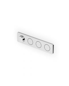 Zucchetti Hoop ZHO822 Termostatico doccia a 3 pulsanti