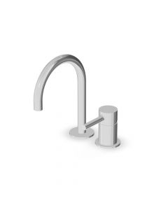 Zucchetti Pan ZP6224 Miscelatore monocomando lavabo 2 fori