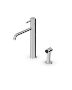 Zucchetti Pan S ZPA276 Miscelatore monocomando con bocca girevole e doccetta laterale